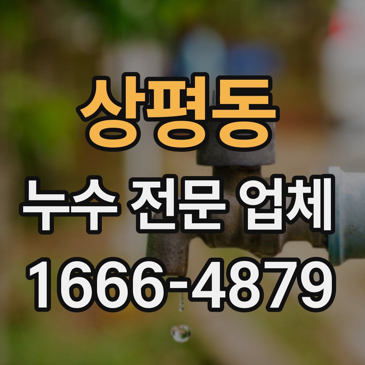 상평동 누수 전문 업체