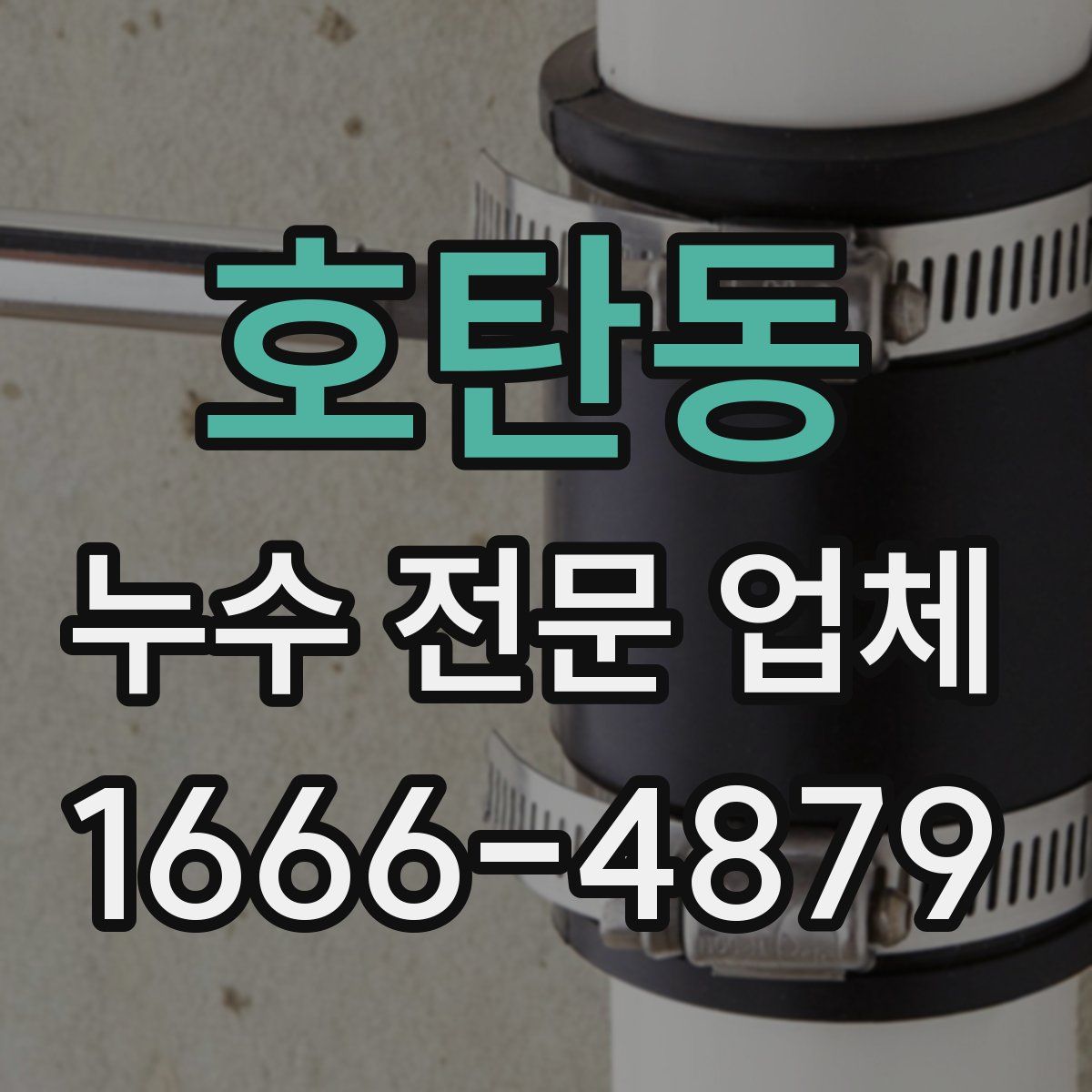 호탄동 누수 전문 업체