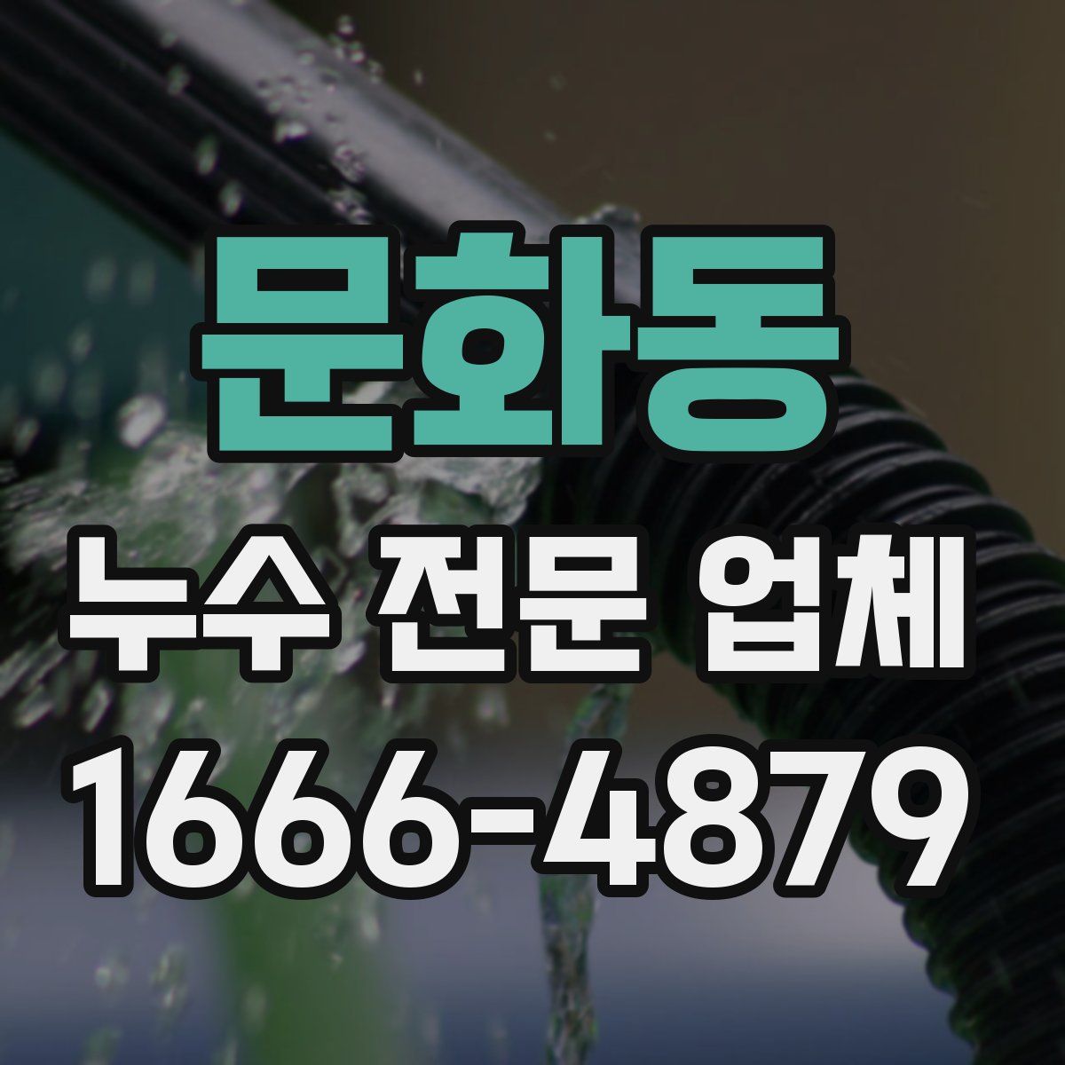 문화동 누수 전문 업체