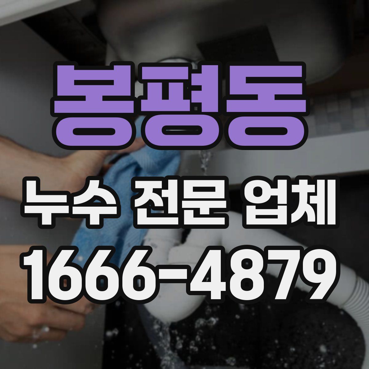 봉평동 누수 전문 업체