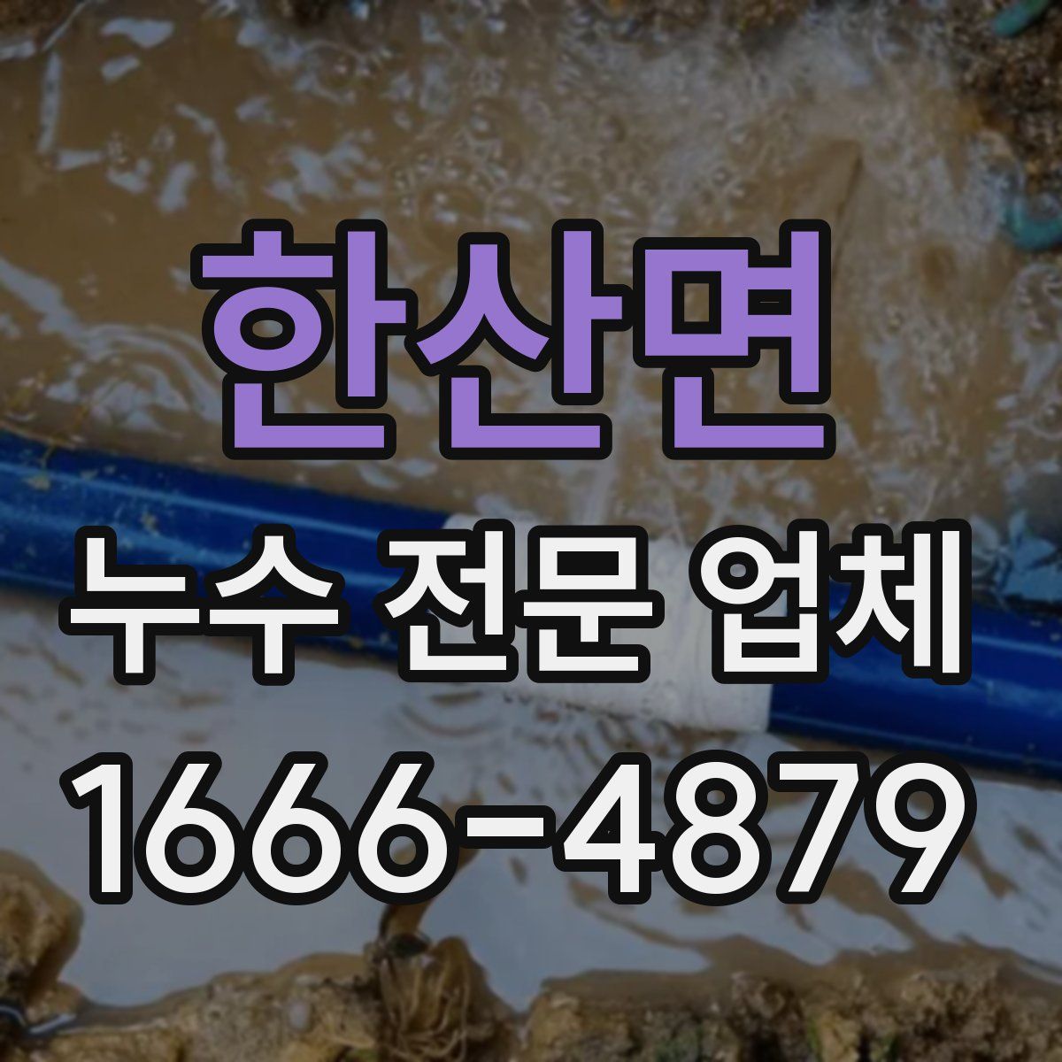 한산면 누수 전문 업체