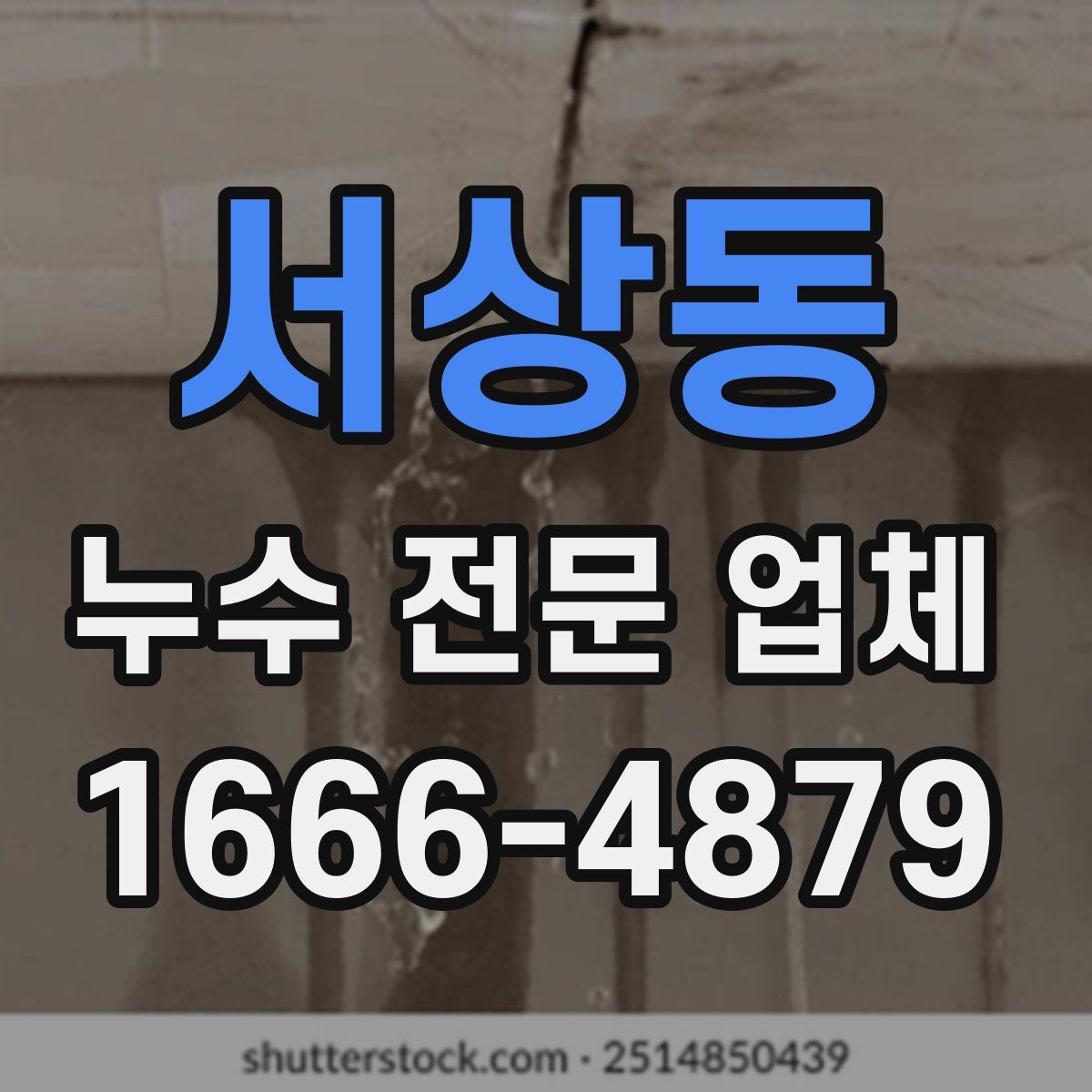 서상동 누수 전문 업체