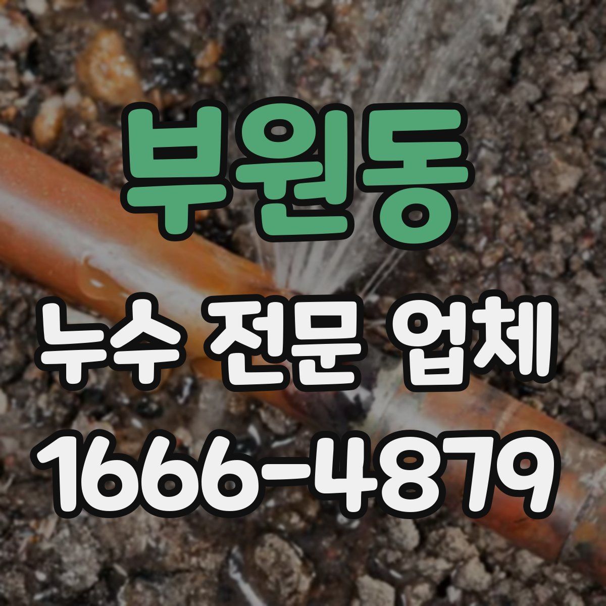부원동 누수 전문 업체