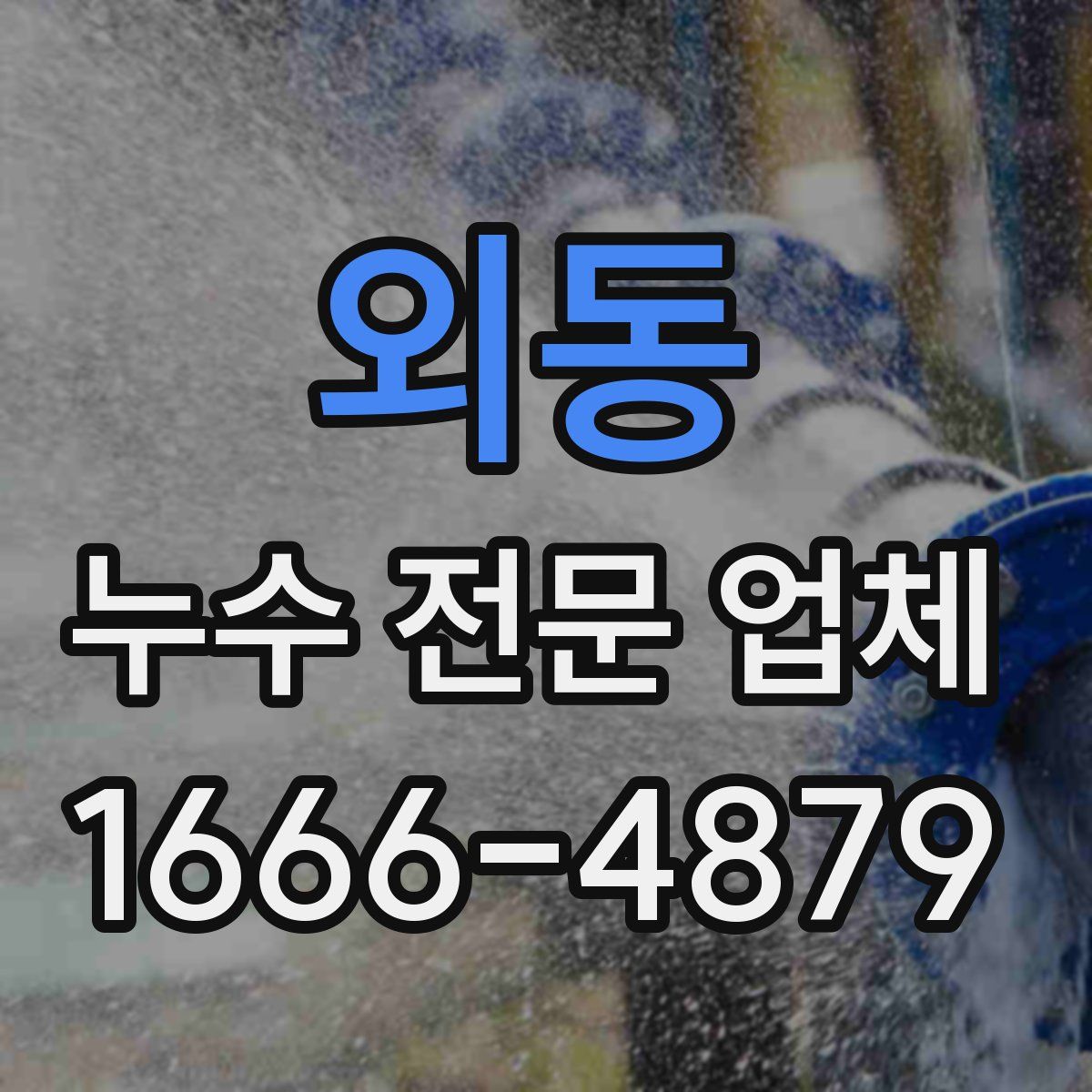 외동 누수 전문 업체