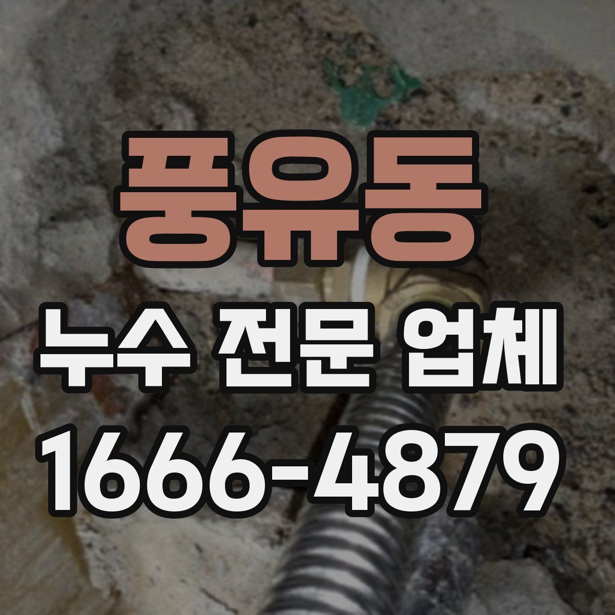 풍유동 누수 전문 업체