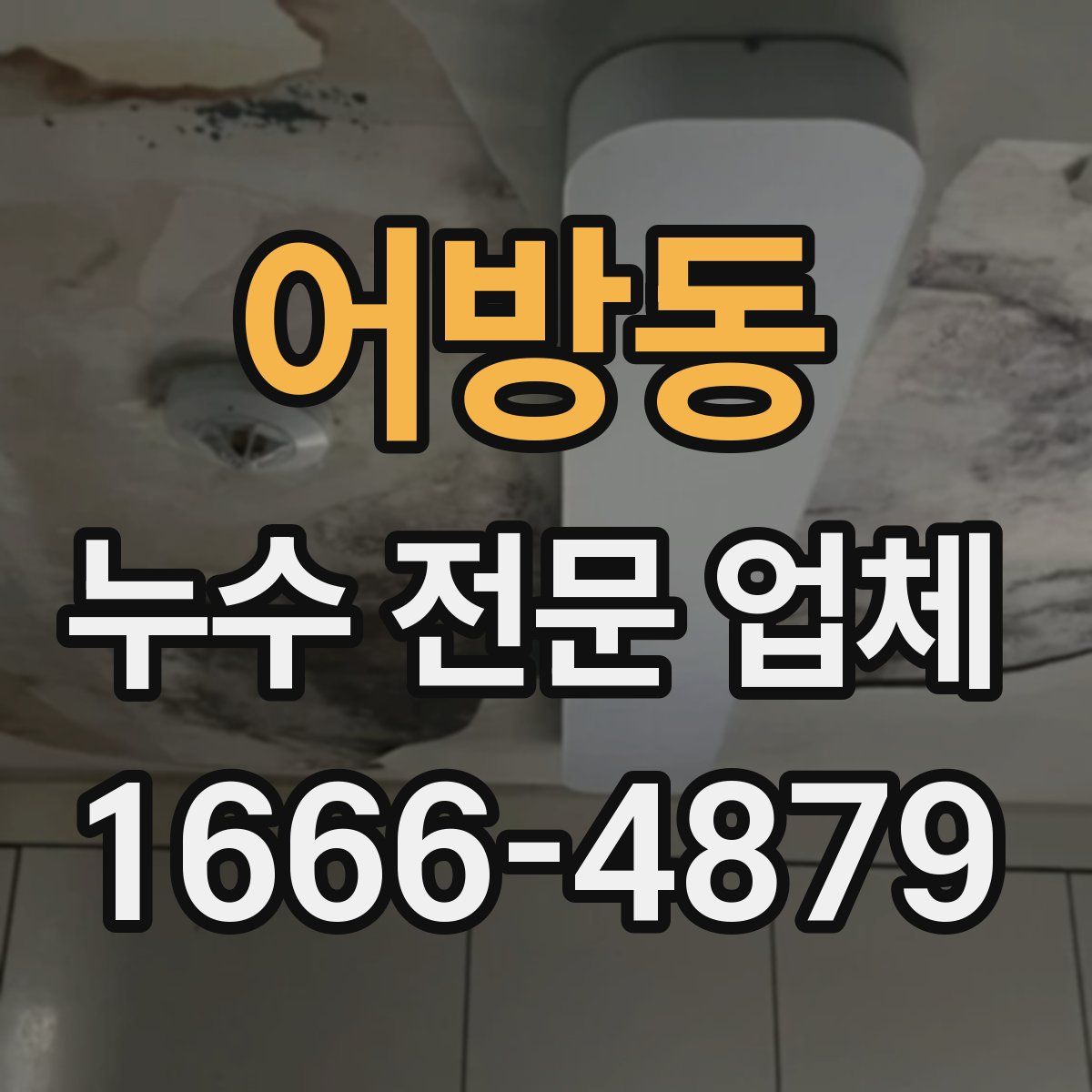 어방동 누수 전문 업체