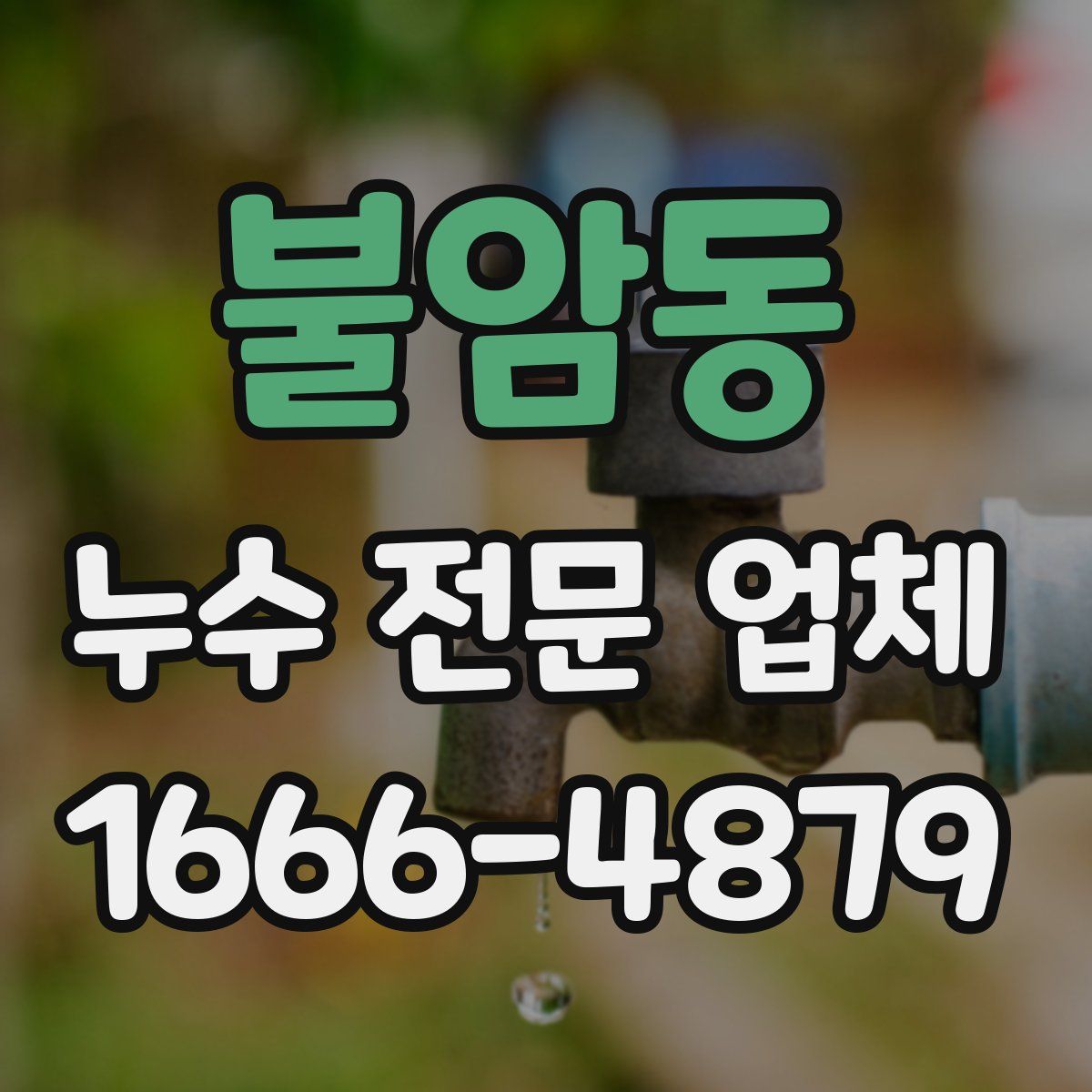 불암동 누수 전문 업체