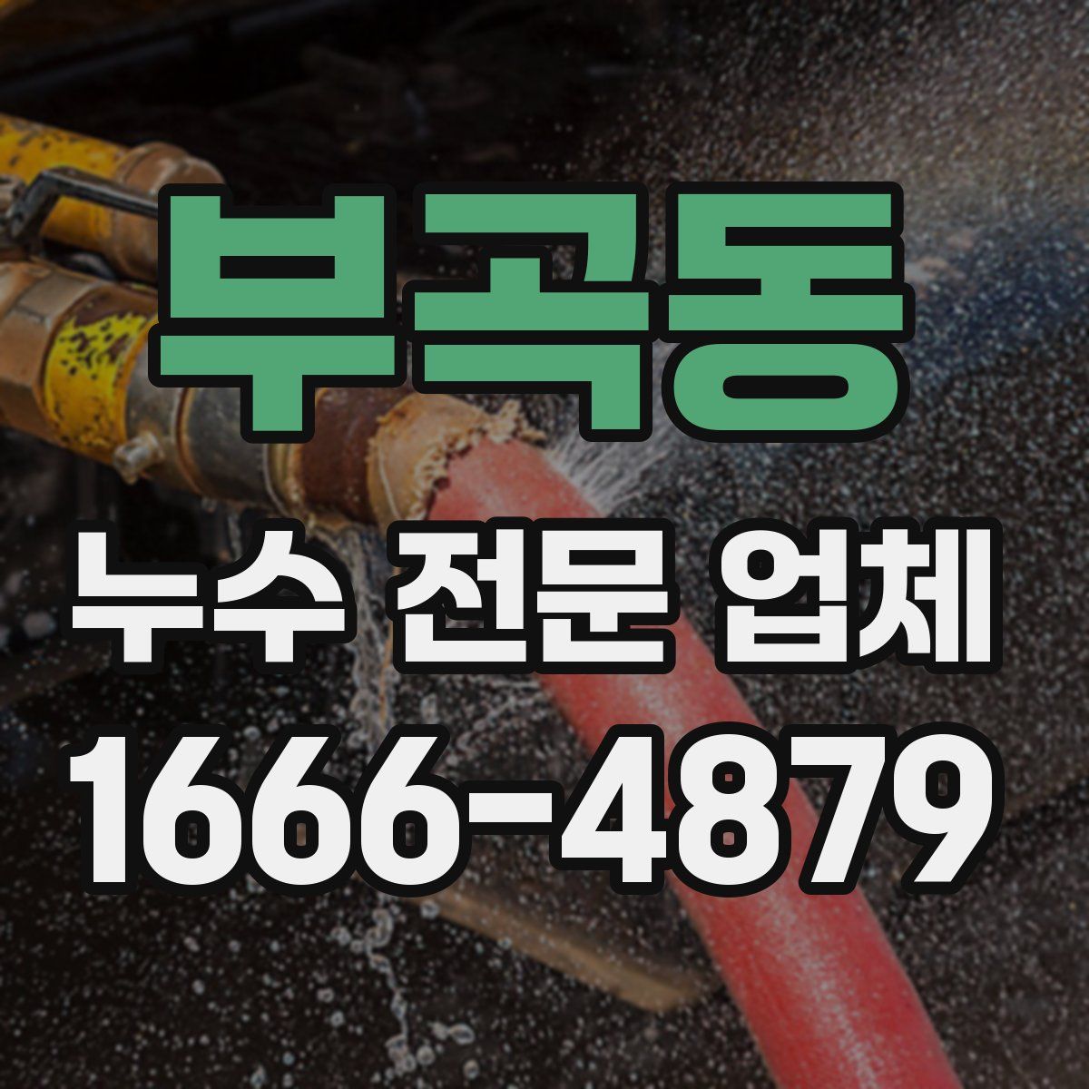 부곡동 누수 전문 업체