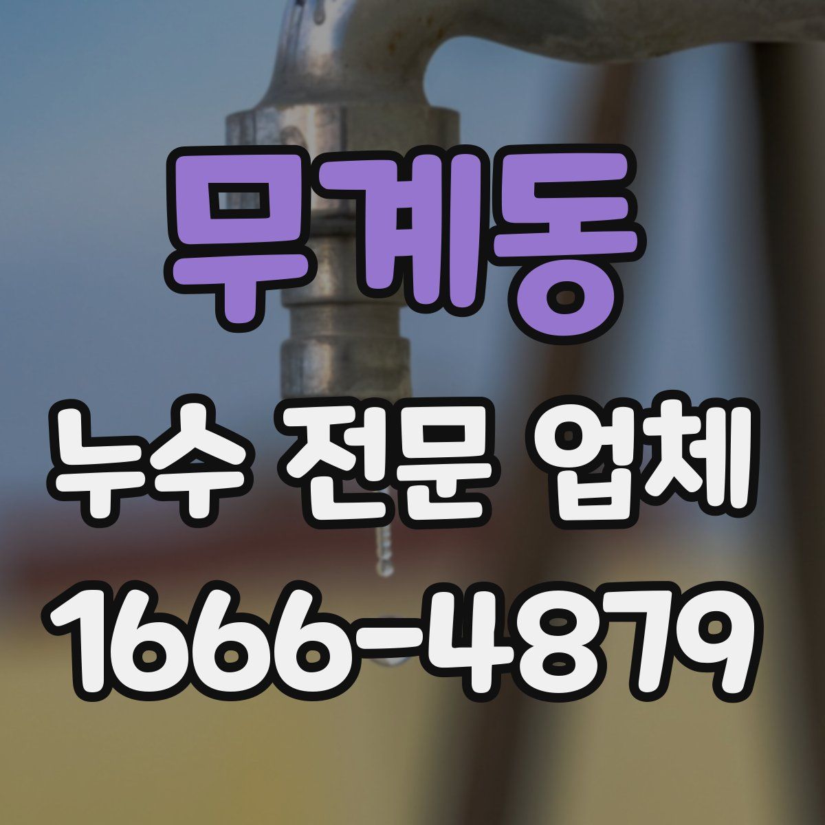 무계동 누수 전문 업체