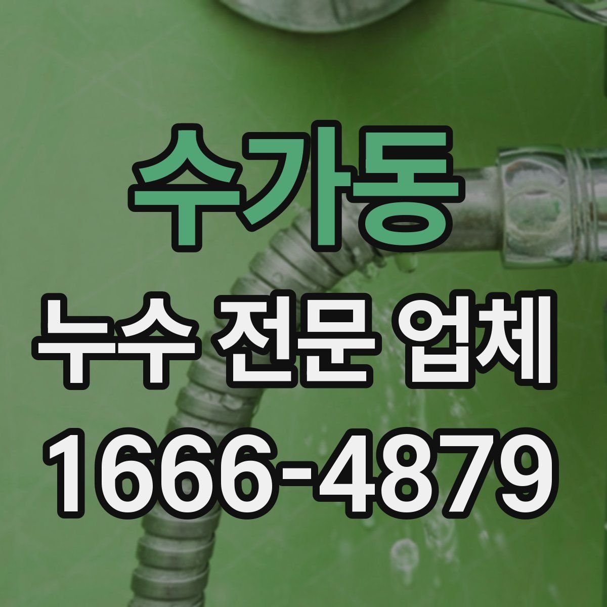 수가동 누수 전문 업체