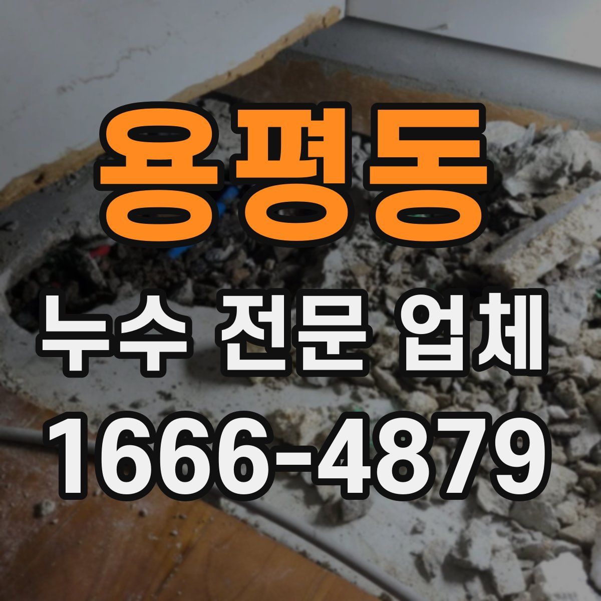 용평동 누수 전문 업체