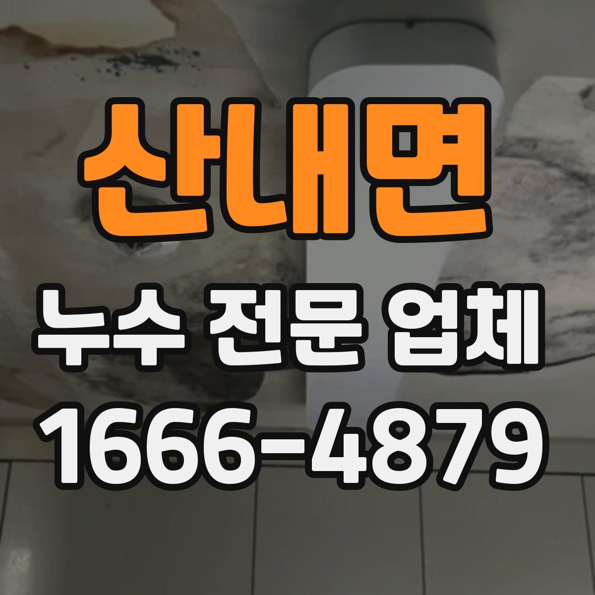산내면 누수 전문 업체