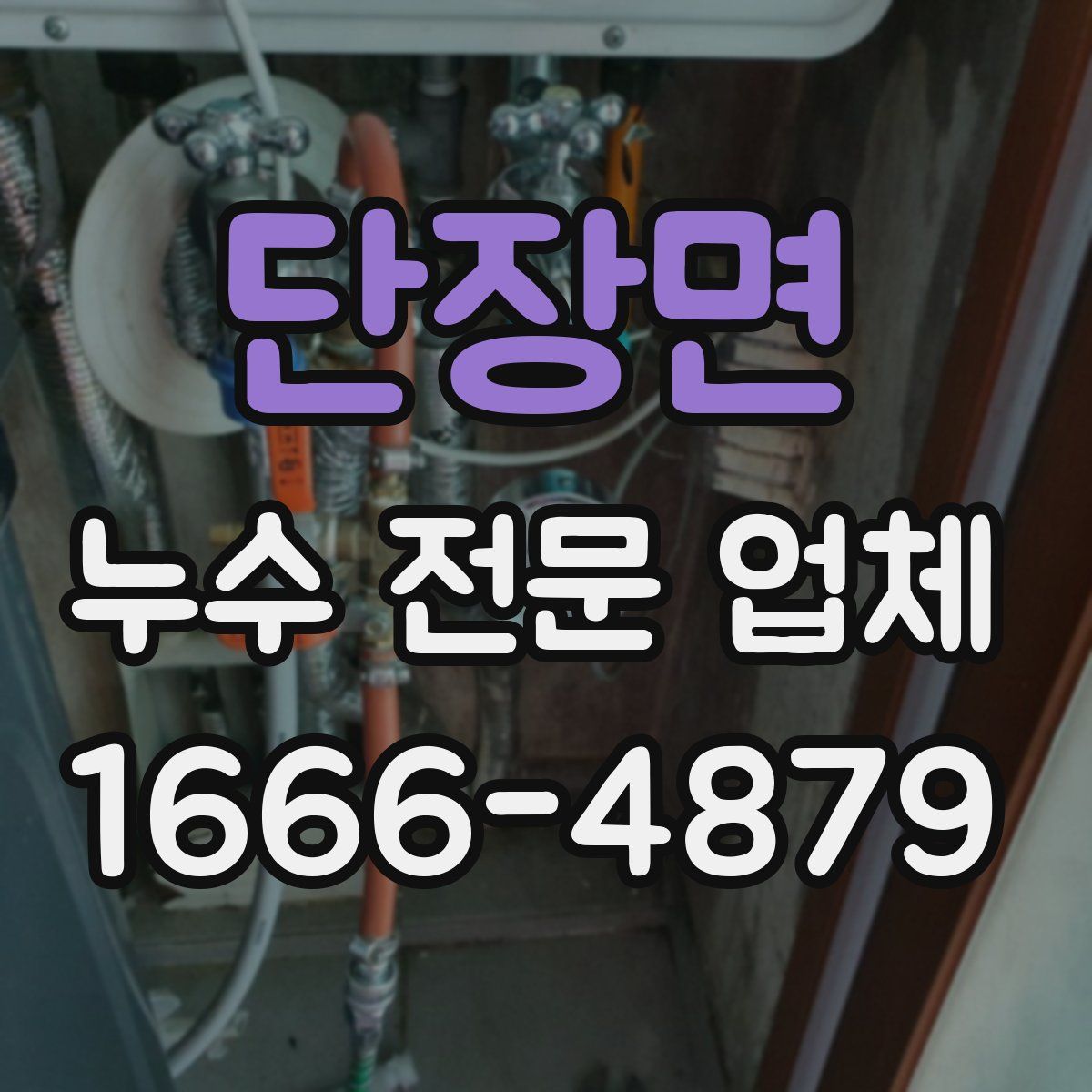 단장면 누수 전문 업체