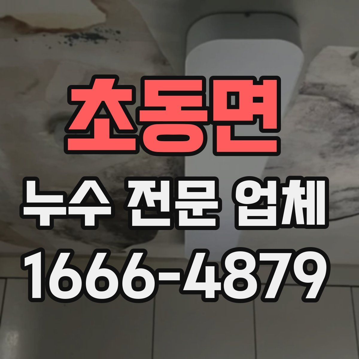 초동면 누수 전문 업체