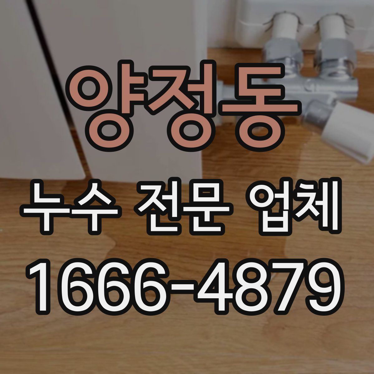 양정동 누수 전문 업체