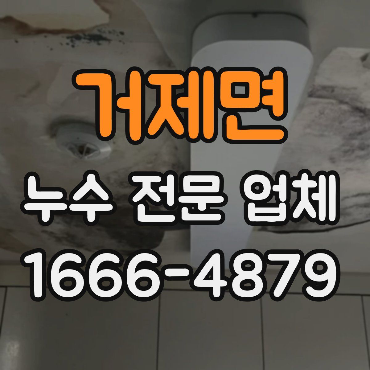 거제면 누수 전문 업체