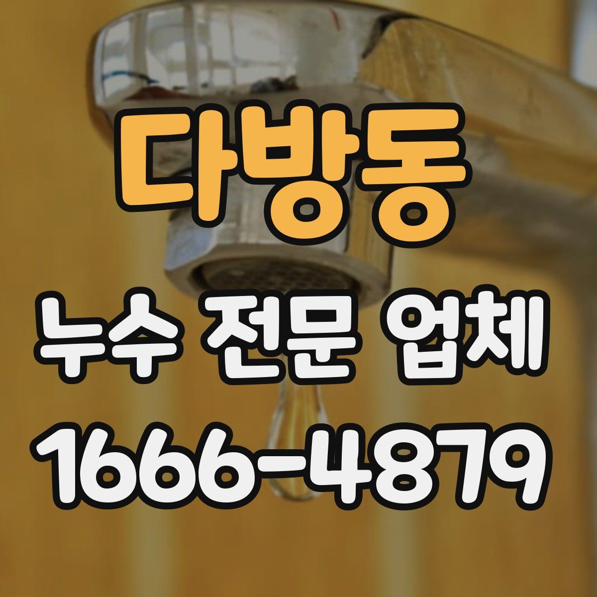 다방동 누수 전문 업체