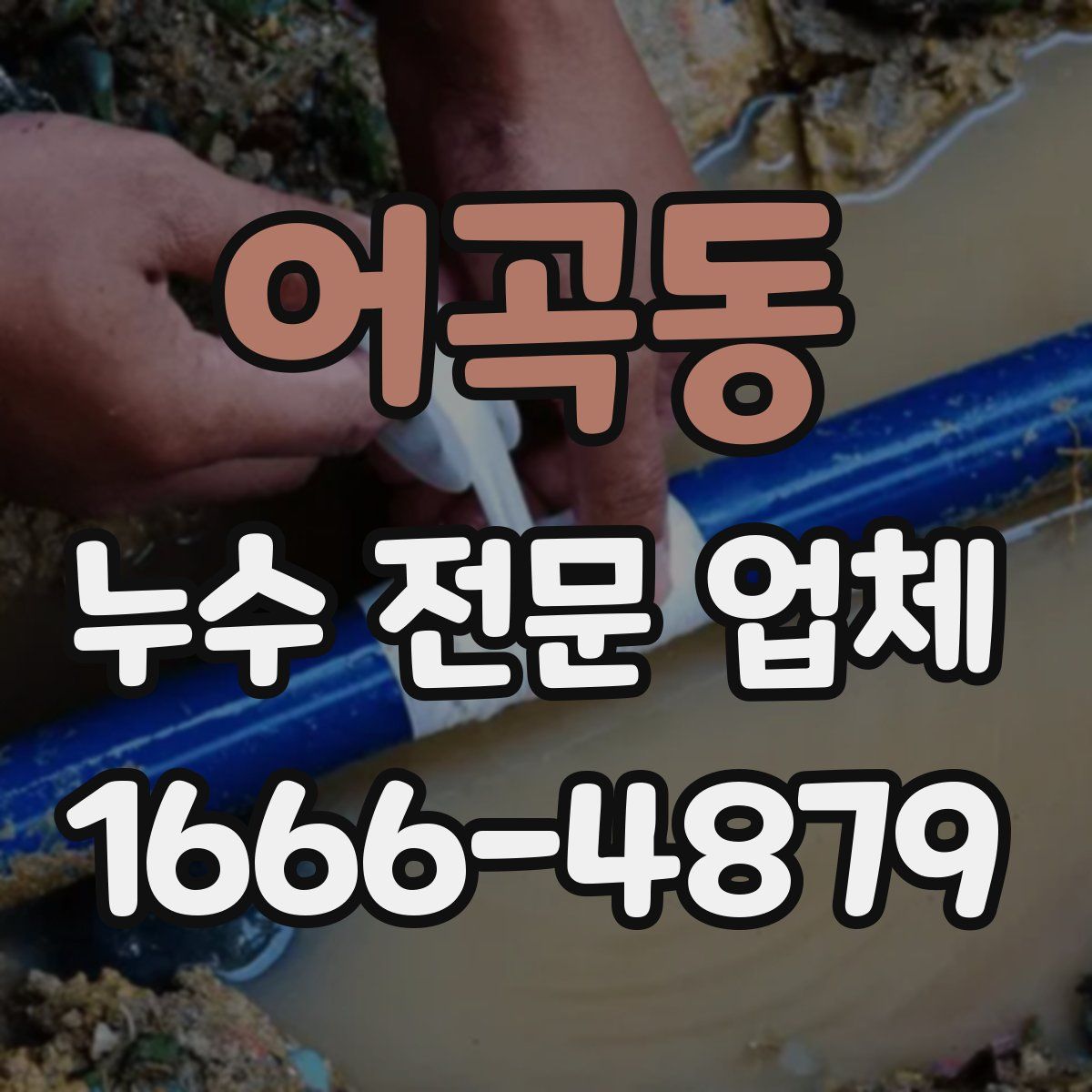 어곡동 누수 전문 업체