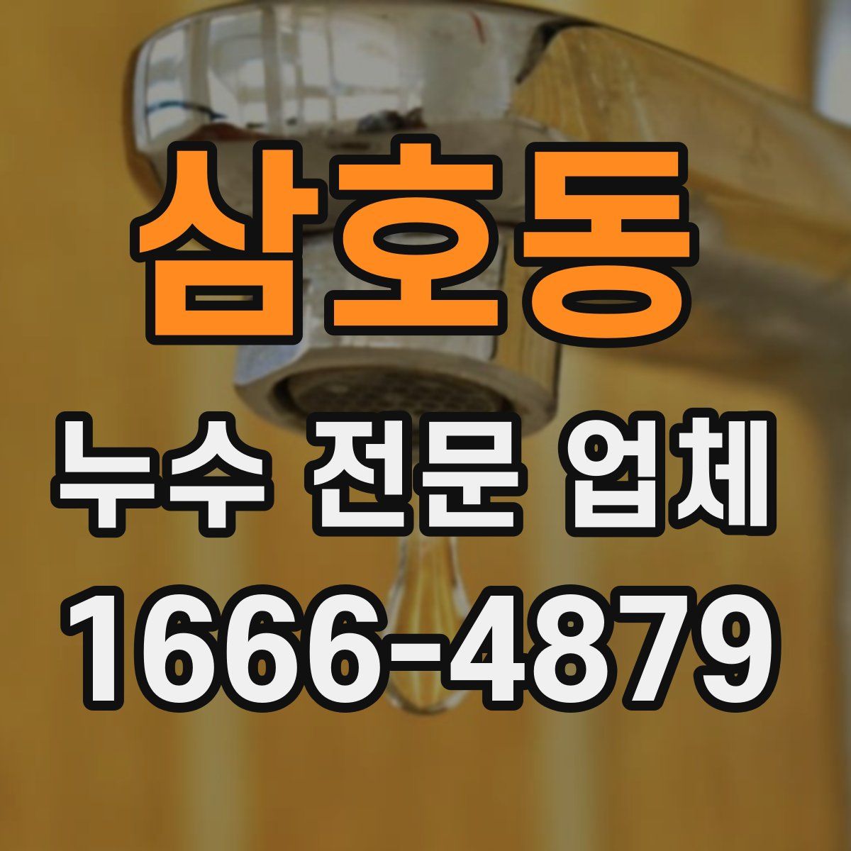 삼호동 누수 전문 업체