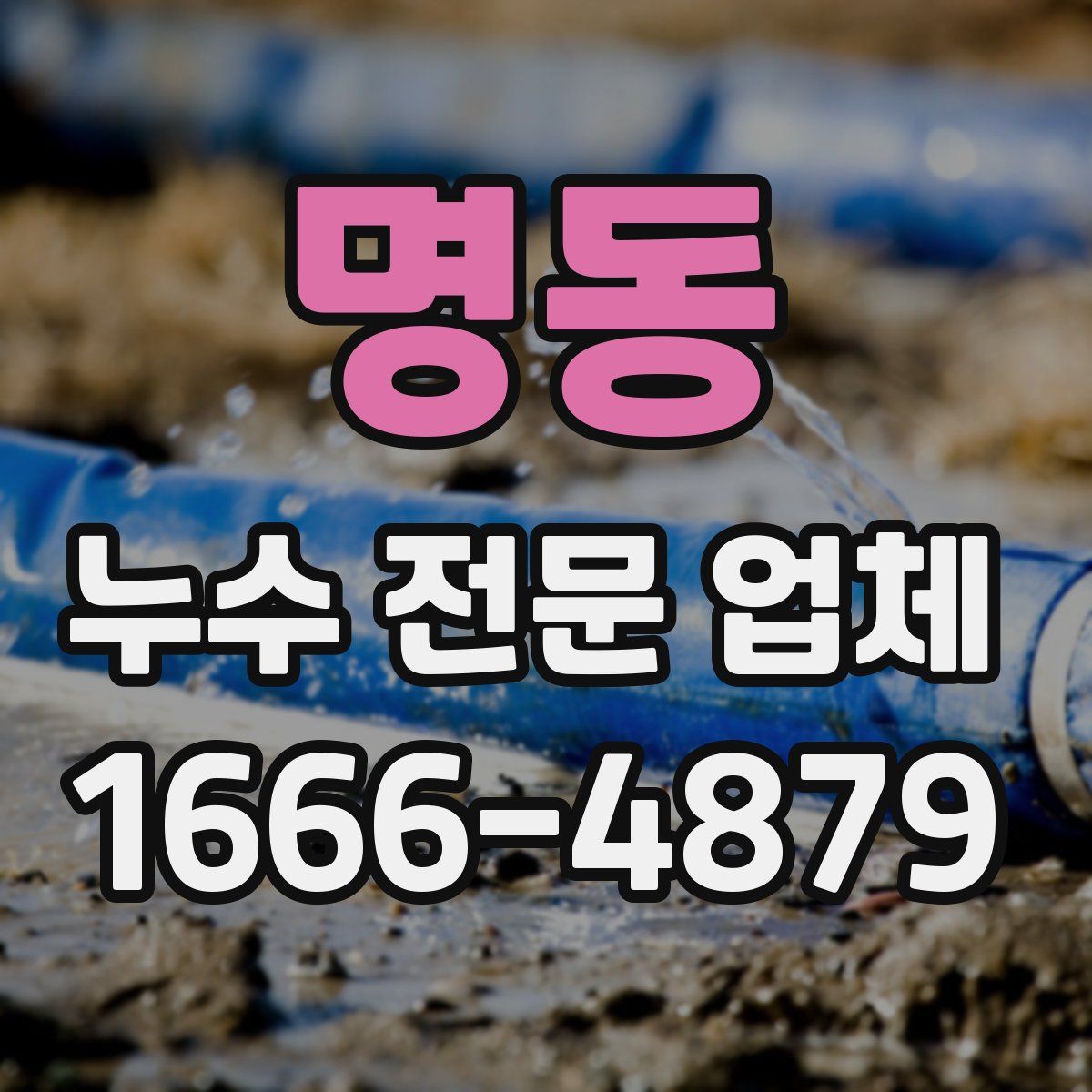 명동 누수 전문 업체