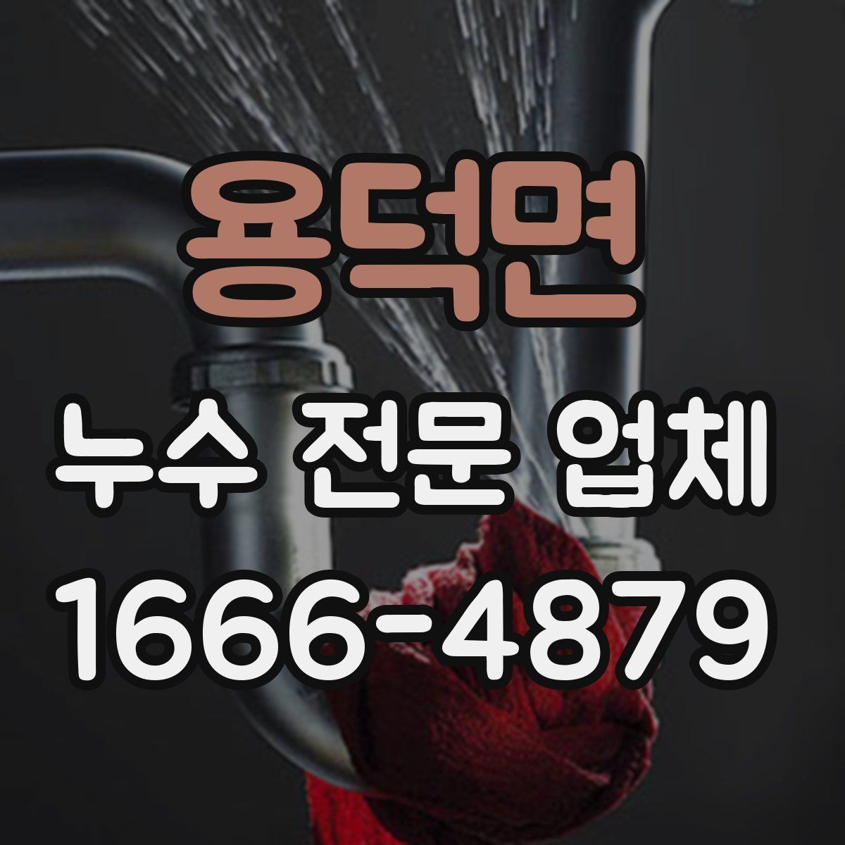 용덕면 누수 전문 업체