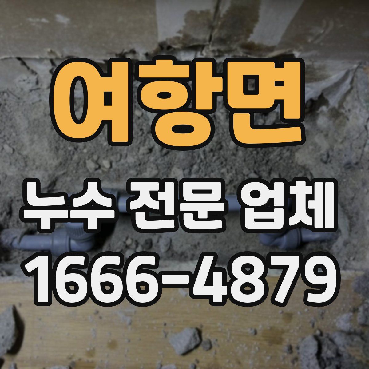 여항면 누수 전문 업체