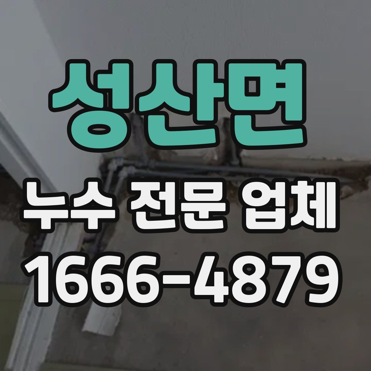 성산면 누수 전문 업체