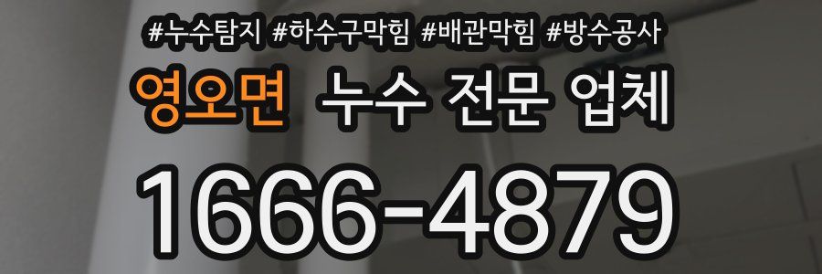 영오면 누수 전문 업체
