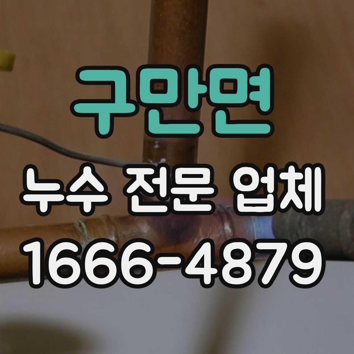 구만면 누수 전문 업체