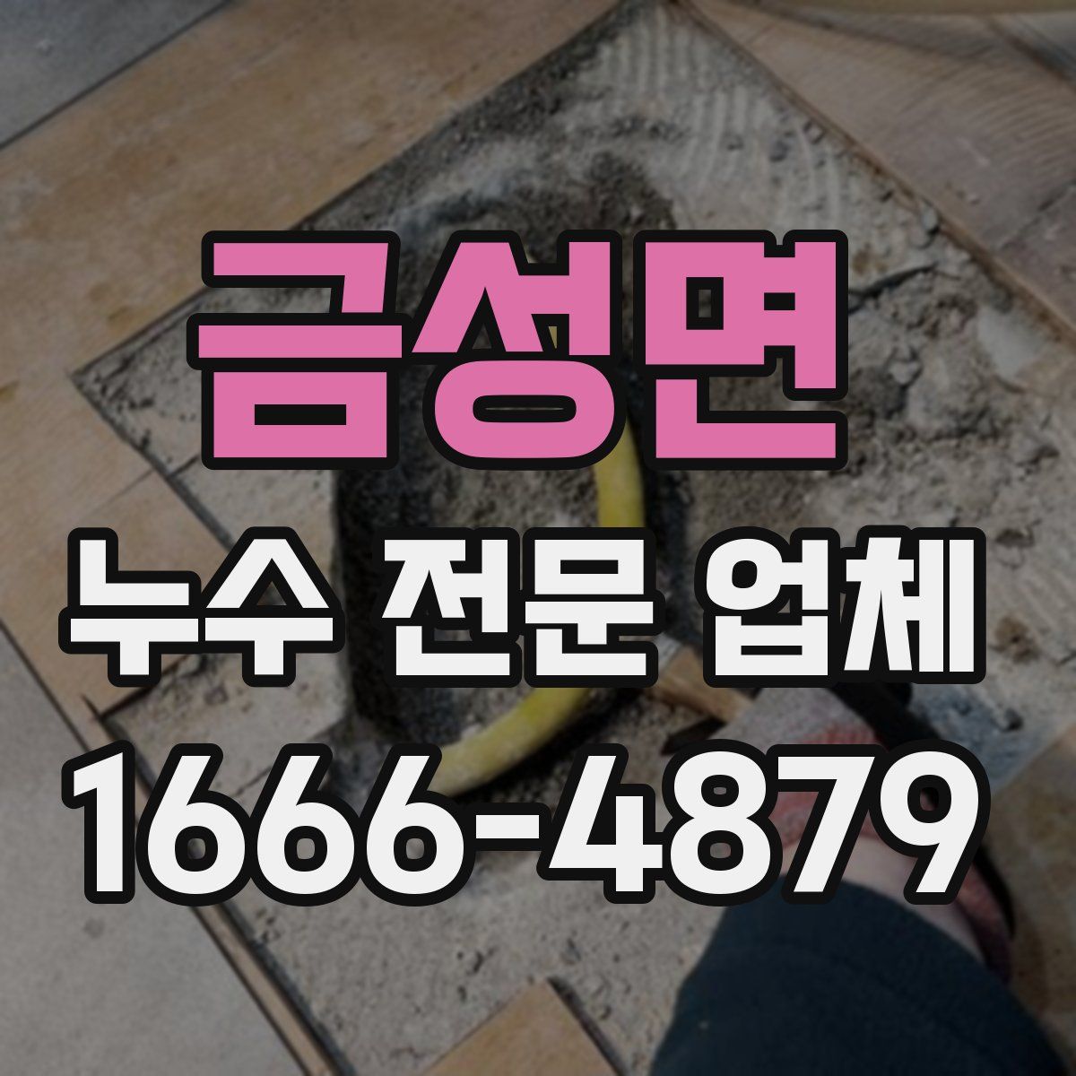 금성면 누수 전문 업체