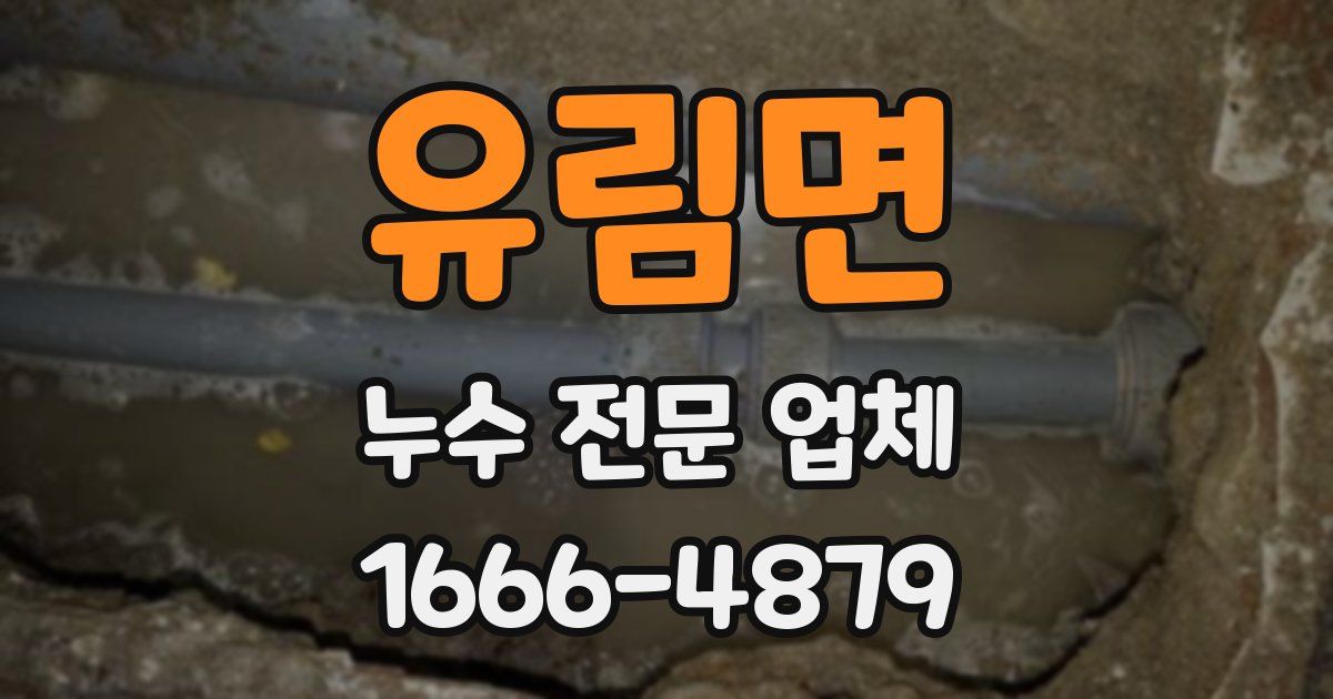 유림면 누수 전문 업체