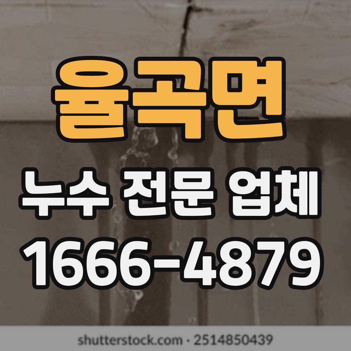 율곡면 누수 전문 업체