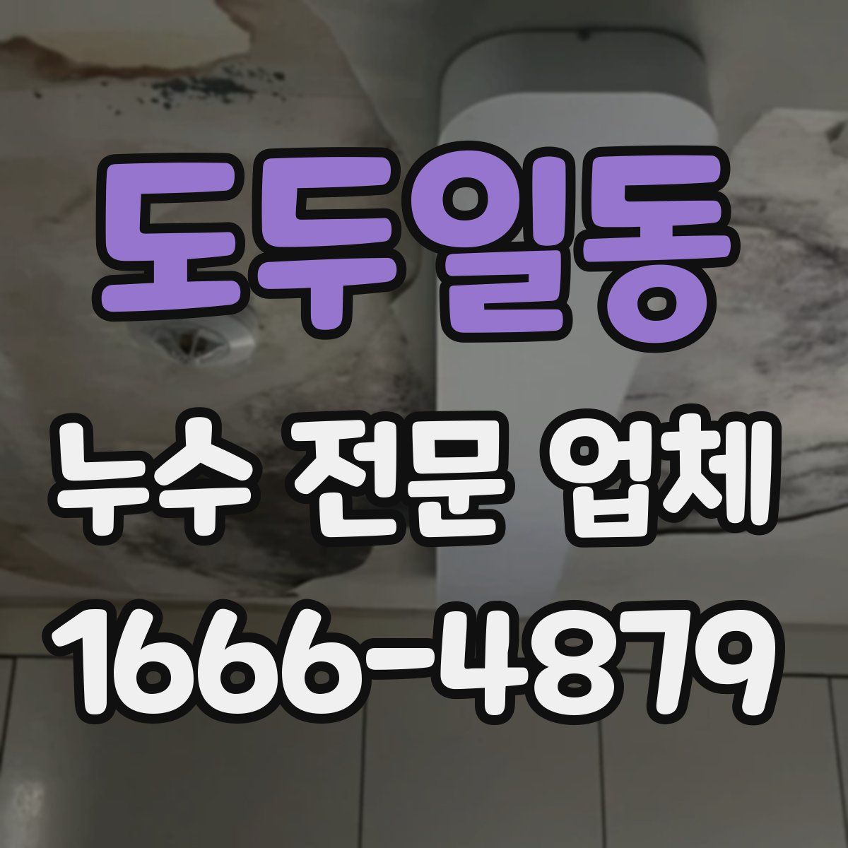도두일동 누수 전문 업체