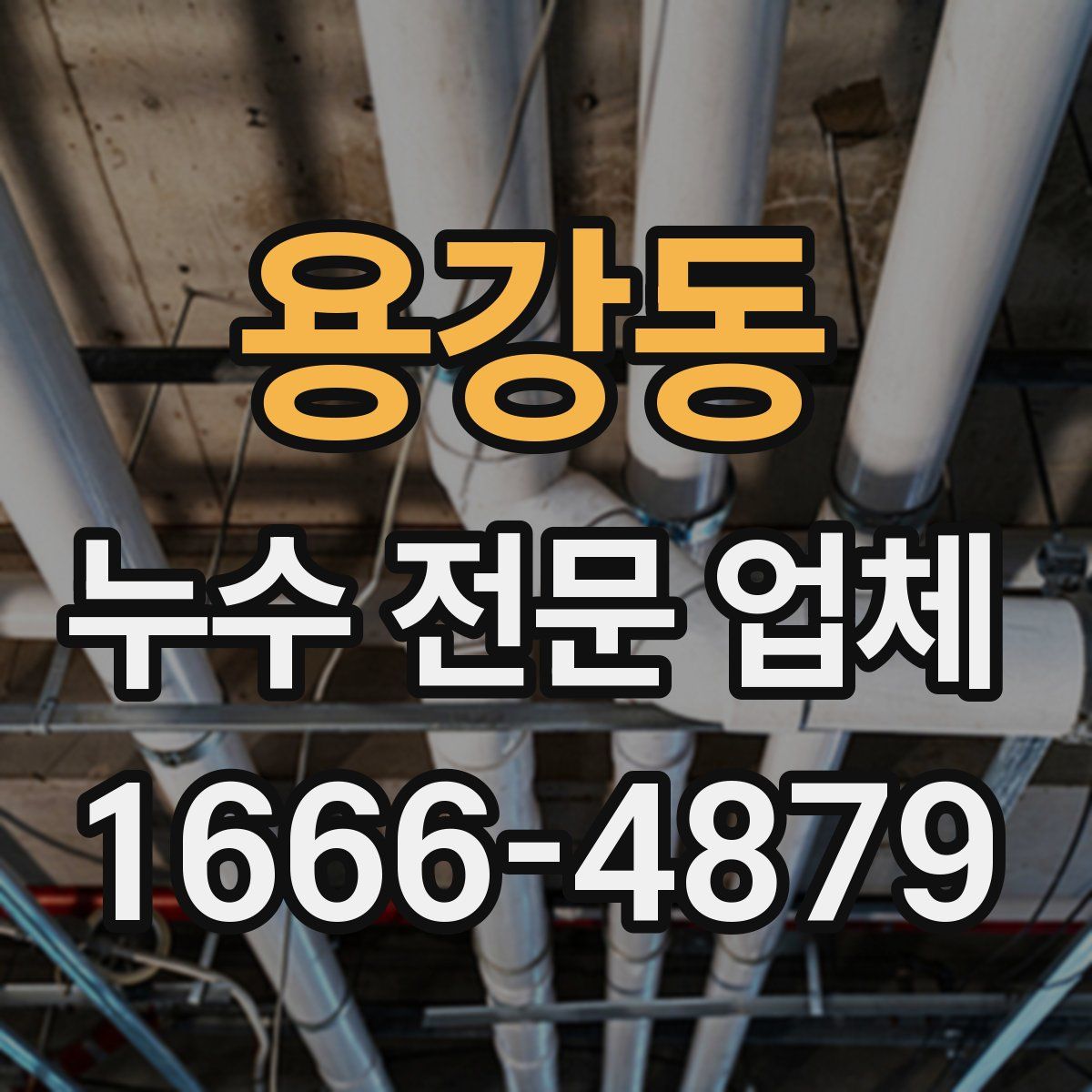 용강동 누수 전문 업체