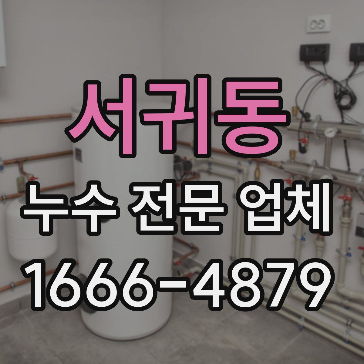 서귀동 누수 전문 업체