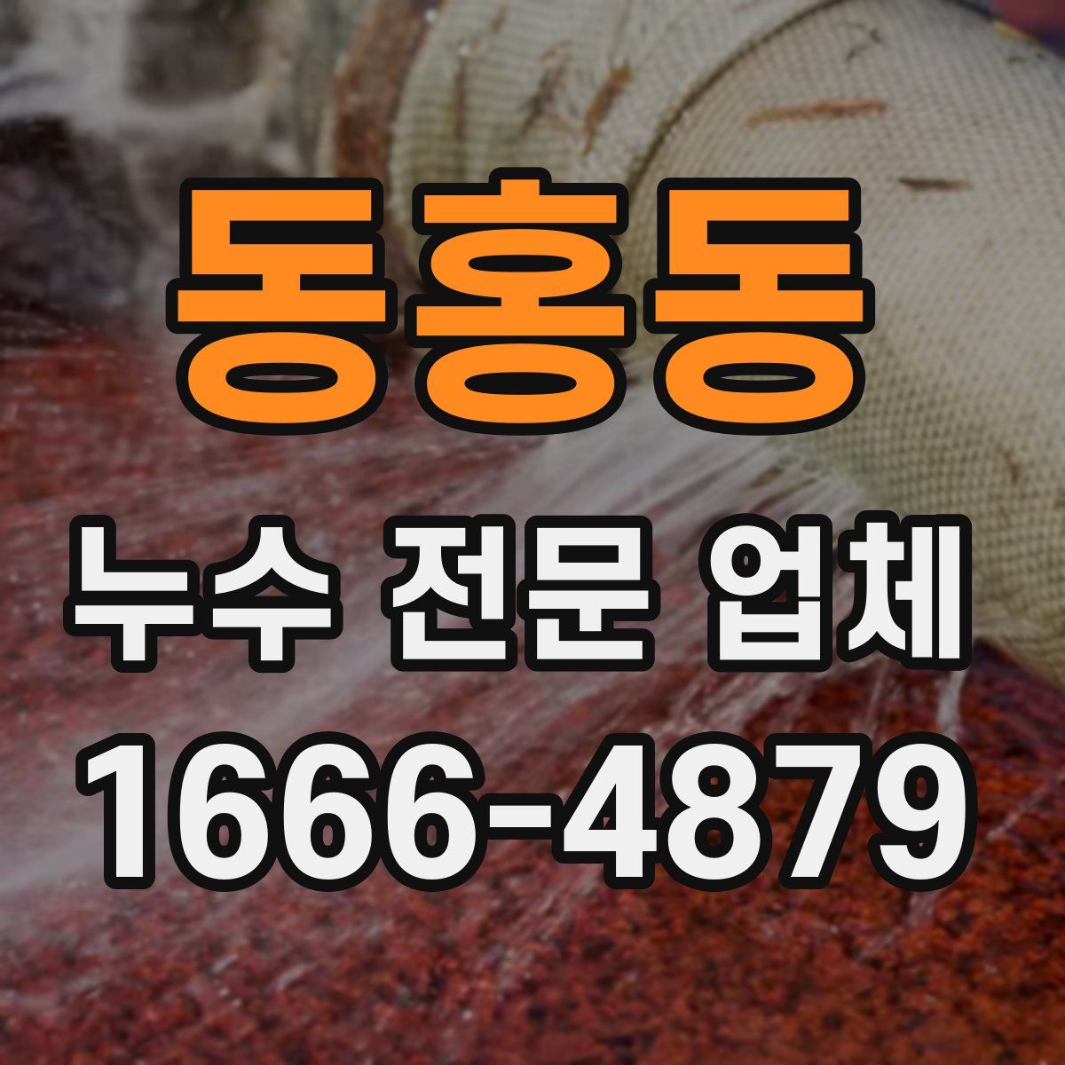 동홍동 누수 전문 업체