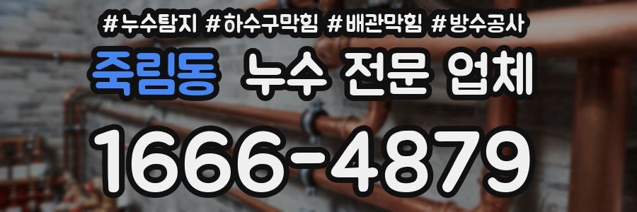 죽림동 누수 전문 업체