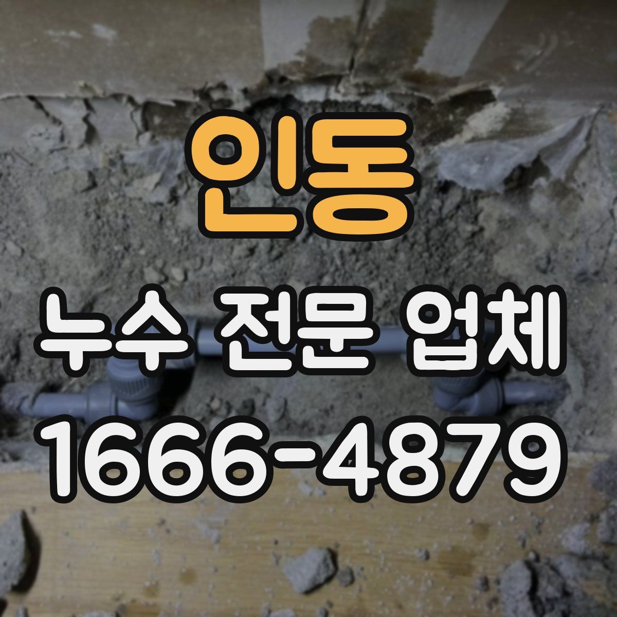 인동 누수 전문 업체