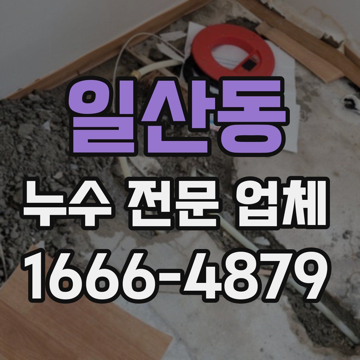일산동 누수 전문 업체