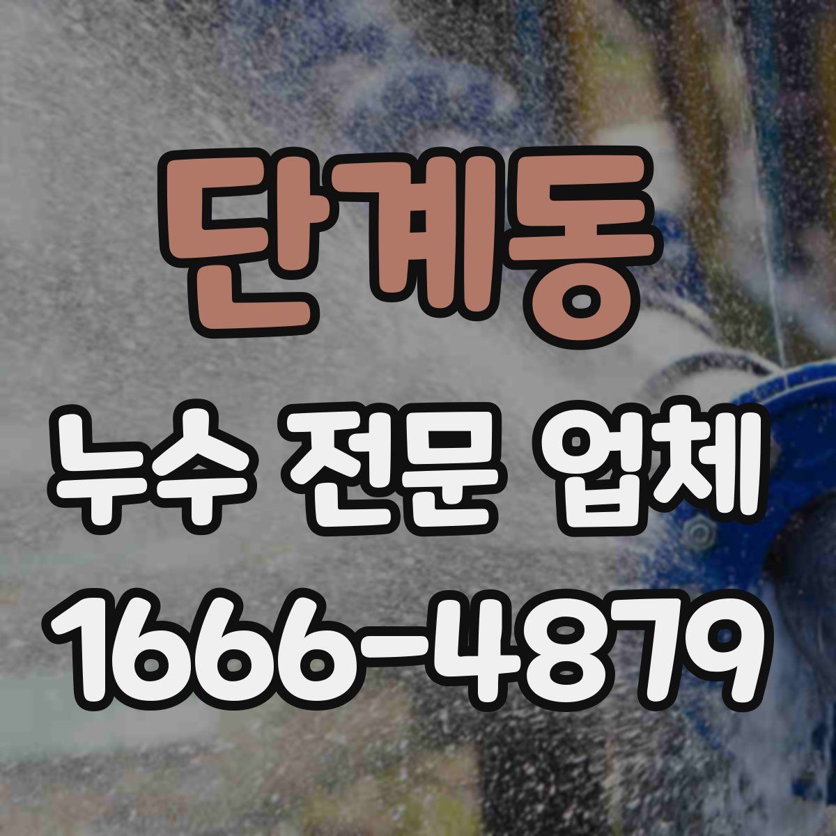 단계동 누수 전문 업체
