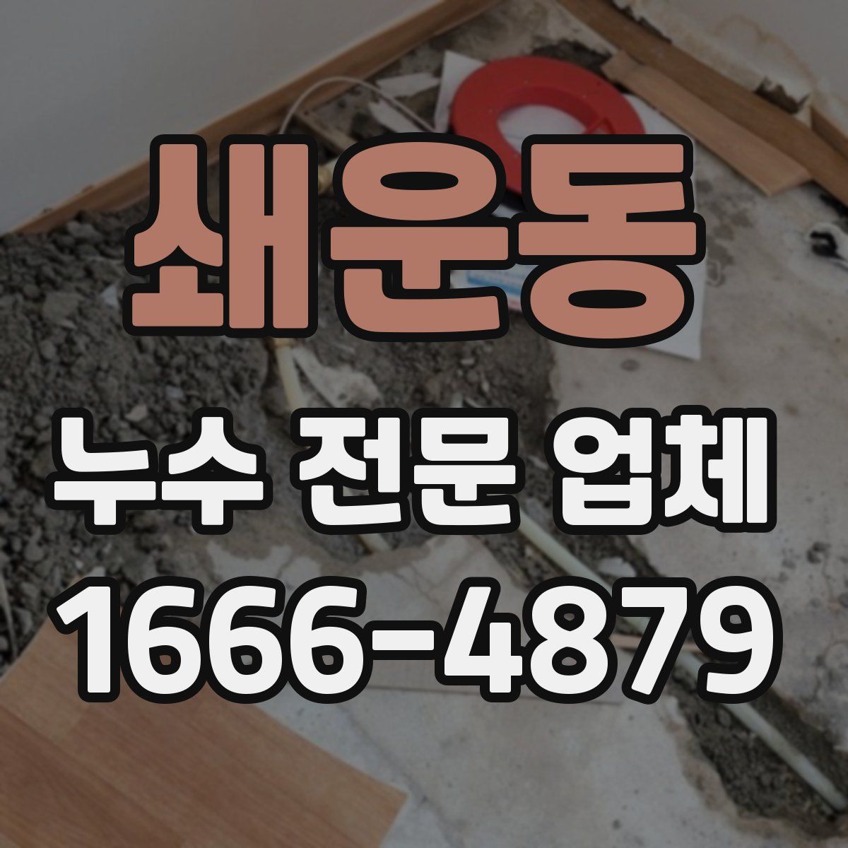 쇄운동 누수 전문 업체