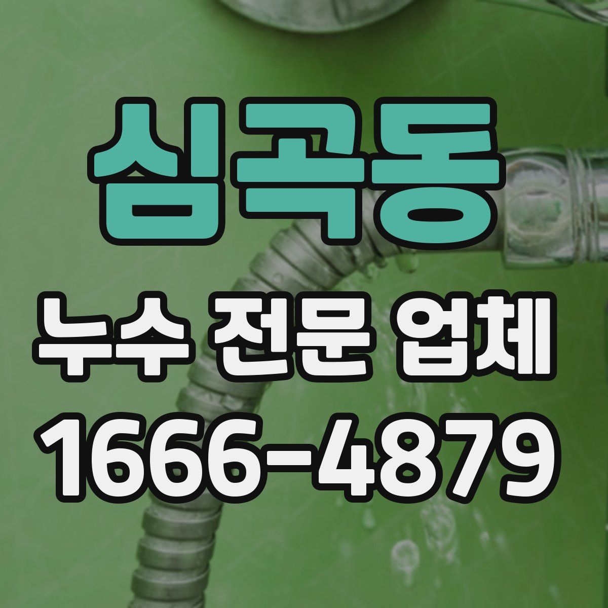 심곡동 누수 전문 업체