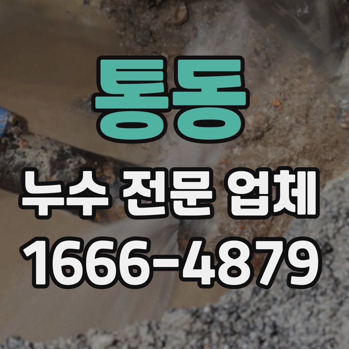 통동 누수 전문 업체