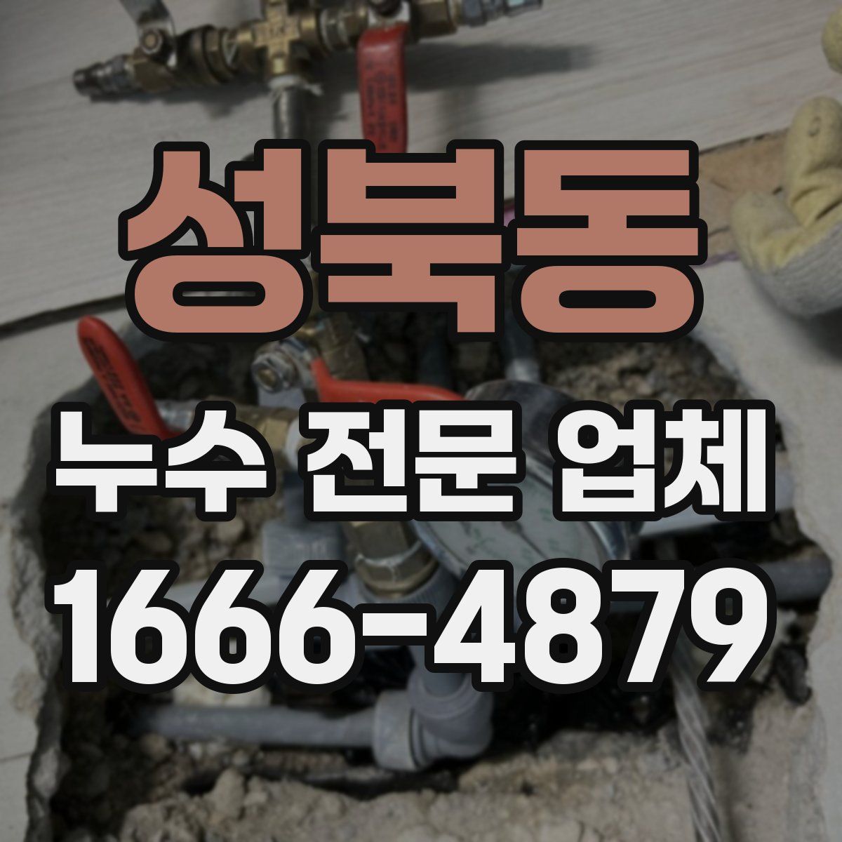 성북동 누수 전문 업체