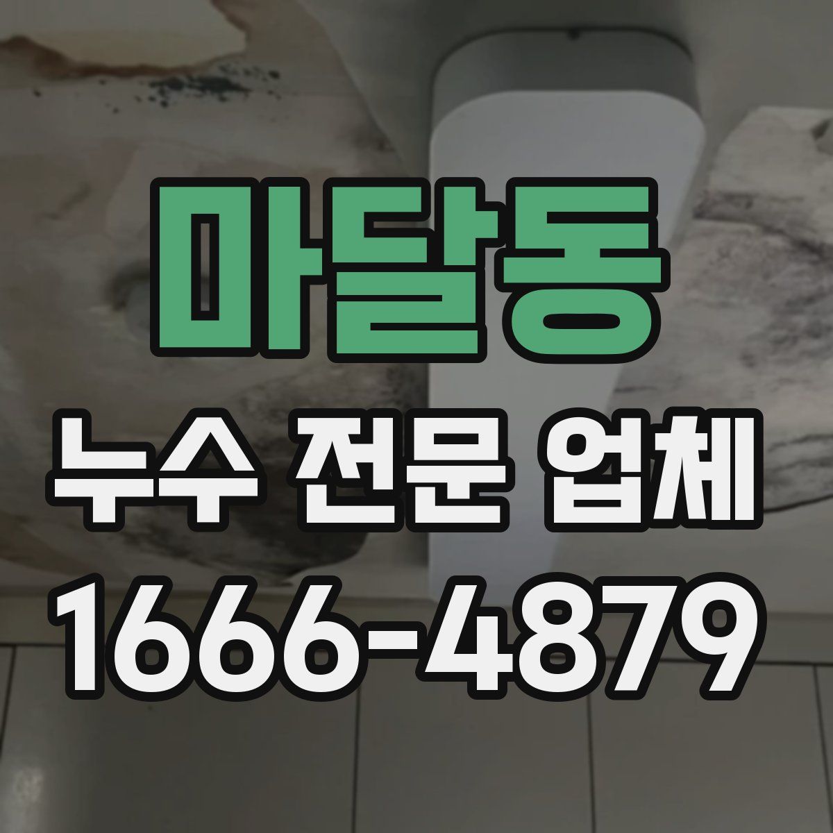 마달동 누수 전문 업체