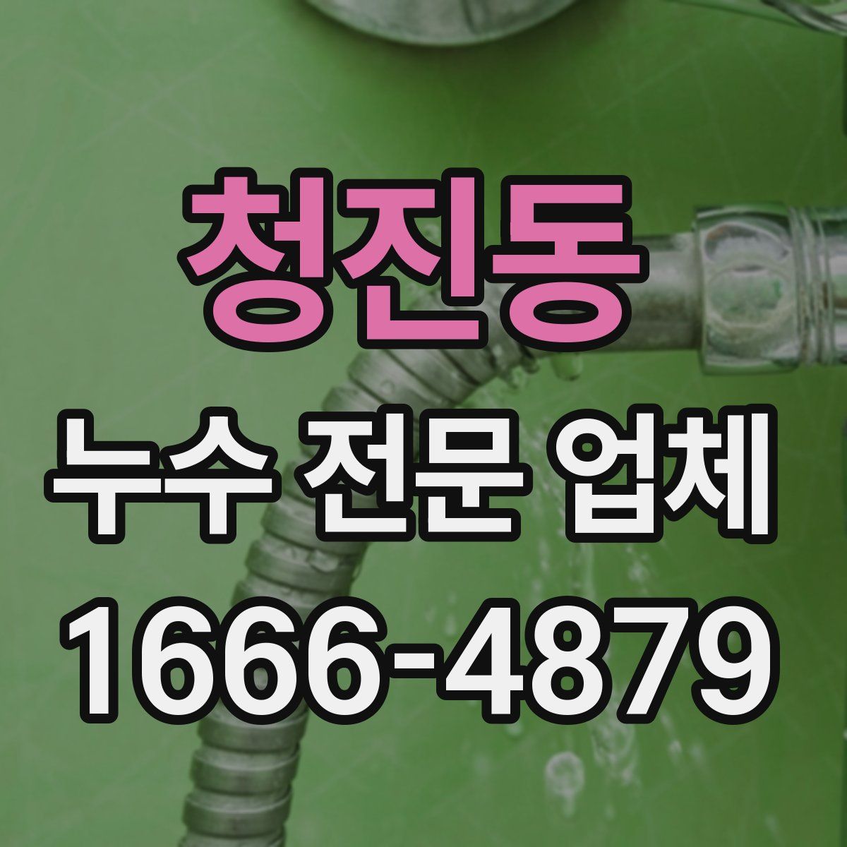 청진동 누수 전문 업체