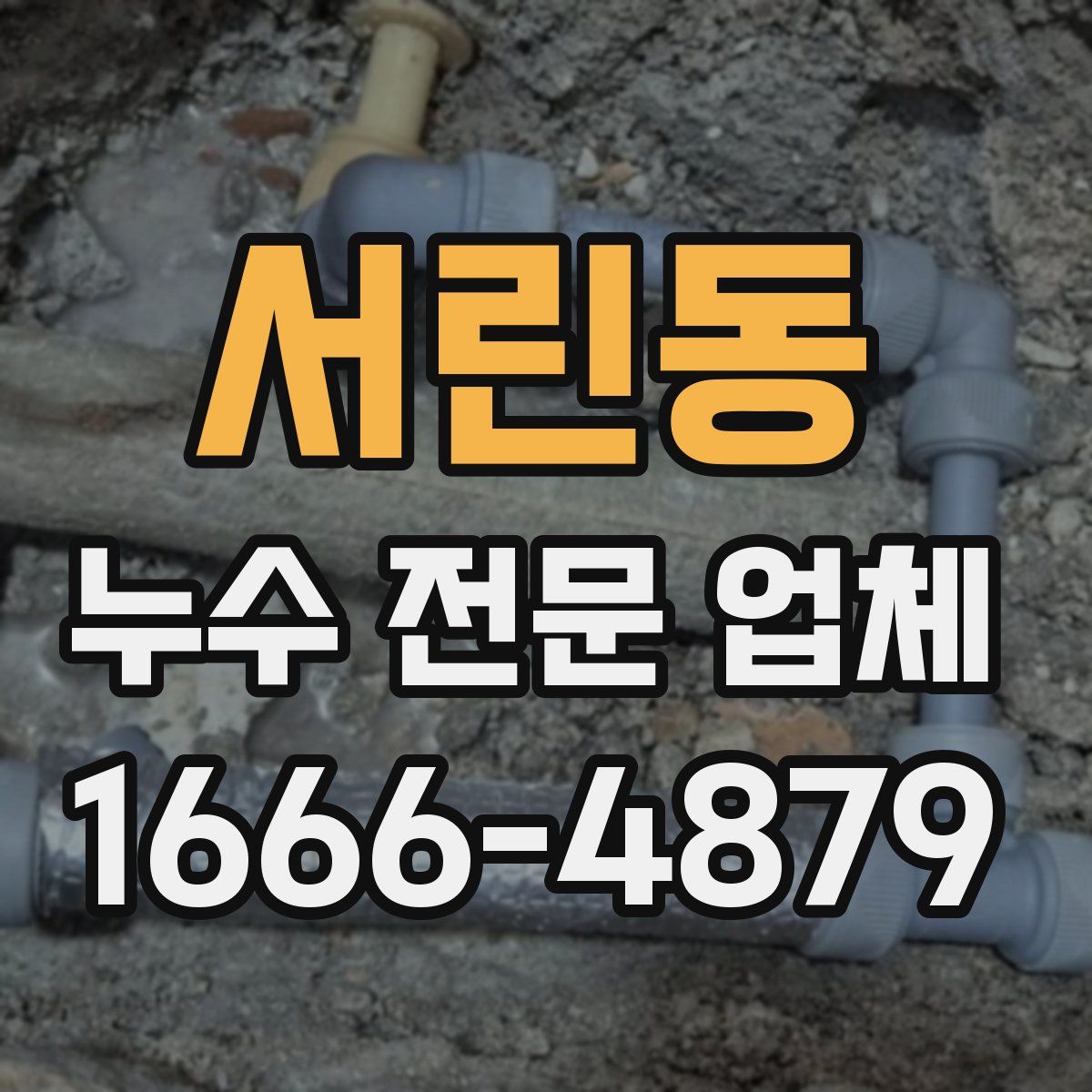 서린동 누수 전문 업체