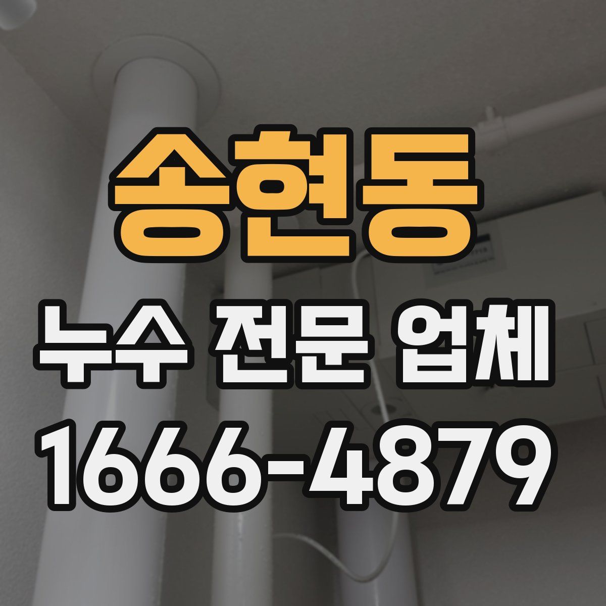 송현동 누수 전문 업체