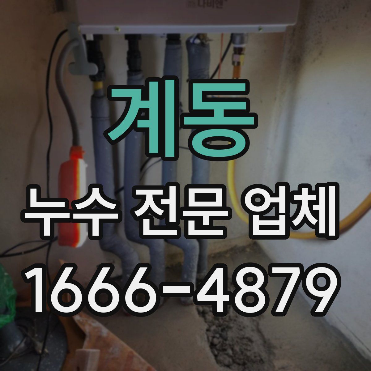 계동 누수 전문 업체