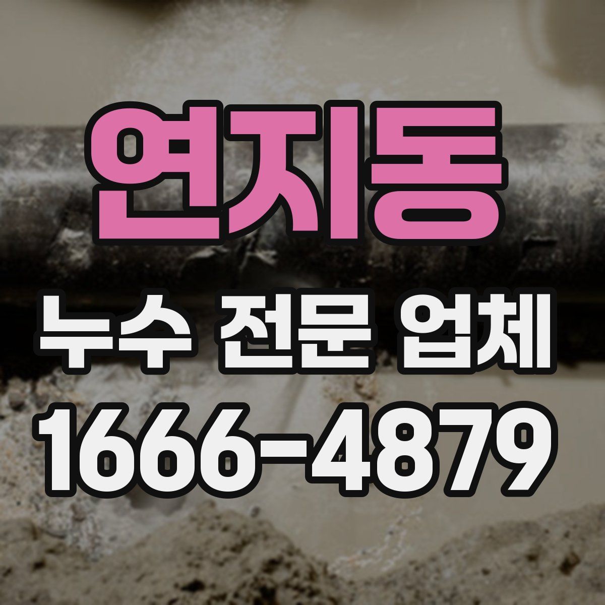 연지동 누수 전문 업체